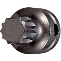 Embout &agrave; ins&eacute;rer, Triple carr&eacute;, 5 x 1" lo, Prise 3/8" Equipex