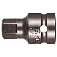 Embout &agrave; ins&eacute;rer, Hexagonale, 1/4" x 1-1/2" lo, Prise 1/2" Equipex