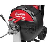 Machine &agrave; tambour d&eacute;gout MX Fuel avec PowerTredz, &eacute;lectrique, 5/8" x 100' et 3/4" x 100' Equipex