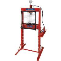 Presse hydraulique avec garde &agrave; grillage, Capacit&eacute; 20 tonnes Equipex