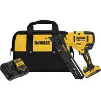 Max XR&reg; Angled Finish Nailer Kit, 20 V, Lithium-Ion Equipex