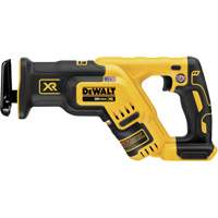 Scie alternative avec moteur sans balai Max XR (outil seulement), 20 V, Lithium-ion Bloc-pile, 0-2900 coups/min Equipex