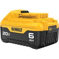 Bloc-piles Max XR Premium, Lithium-ion, 20 V, 6 Ah Equipex