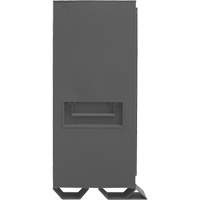 Armoire de rangement avec tablettes pour le chantier, Acier, 47,5 pi³, Gris Equipex