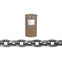 Chaîne came en alliage, Syst&egrave;me 8, Acier alli&eacute;, 1-1/4" x 60' (18,3 m) l, Calibre 80, Charge d'utilisation 72300 lb (36,15 tonnes) Equipex