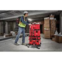 Packout Compact Tool Box, 10" x 16-1/5" x 13", Black/Red Equipex