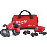 M18 Fuel Compact Band Saw Kit, 18 V, 3-1/4" Capacity Equipex
