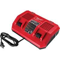 M18 Dual Bay Simultaneous Rapid Charger, 18 V, Lithium-Ion Equipex