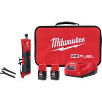 Trousse meuleuse droite M12 Fuel, 1/4" collet, 12 V, Lithium-ion Equipex