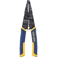 Wire Stripper/Crimper/Cutter Multi-Tool, 8-1/2" L, 10 - 22 AWG Equipex