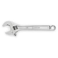 Adjustable Wrench - Bagged, 8" L, 1-1/8"/29 mm Max Width, Chrome Equipex