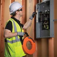 Fish Tape with Spiral Steel Leader Equipex