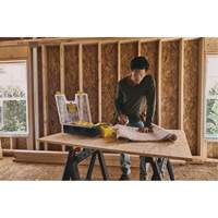 Deep Professional Organizer, 17-1/2" W x 4-1/2" D x 14" H, Black/Yellow Equipex