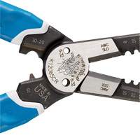 Klein-Kurve&reg; Heavy-Duty Wire Stripper, Cutter & Crimper Multi-Tool, 8-1/4" L, 8 - 20 AWG Equipex