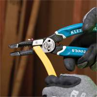 Klein-Kurve&reg; Heavy-Duty Wire Stripper, Cutter & Crimper Multi-Tool, 8-1/4" L, 8 - 20 AWG Equipex