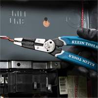 Klein-Kurve&reg; Heavy-Duty Wire Stripper, Cutter & Crimper Multi-Tool, 8-1/4" L, 8 - 20 AWG Equipex