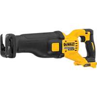 Scie alternative sans balai Max FlexVolt (outil seulement), 60 V, Lithium-ion Bloc-pile, 0-3000 coups/min Equipex