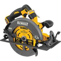 Scie circulaire sans balai Flexvolt Max avec frein &eacute;lectrique (outil seulement), 7-1/4", 60 V Equipex