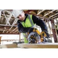 Ensemble de scie circulaire sans balai Flexvolt Max avec frein &eacute;lectrique, 7-1/4", 60 V Equipex