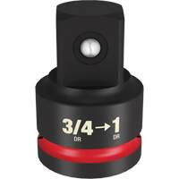 Shockwave Impact Duty Drive Adapter, Impact, 3/4" Drive, 1" Socket, 2.48" L Equipex