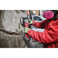 Meuleuse avec interrupteur &agrave; glissi&egrave;re Lock-On M18 Fuel Equipex