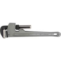 Pipe Wrench, 2-1/2" Jaw Capacity, 18" Long, Ergonomic Handle Equipex