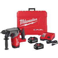 M18 Fuel SDS Plus Rotary Hammer Kit, 18 V, 1", 2 ft-lbs., 1330 RPM Equipex