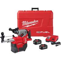 M18 Fuel SDS Plus Rotary Hammer Dust Extractor Kit, 18 V, 1", 2 ft-lbs., 1330 RPM Equipex
