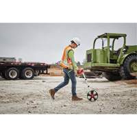 Digital Measuring Wheel, 12"/30 cm, 10000' Range Equipex