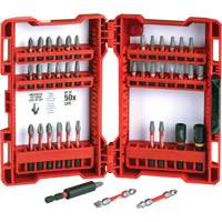 Jeu de 40 embouts de visseuse &agrave; percussion Shockwave Impact-Duty Equipex