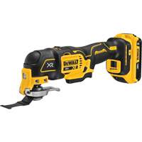 Ensemble pour outil polyvalent oscillant sans balai et sans fil &agrave; 3 vitesses XR, 20 V, Lithium-ion Equipex