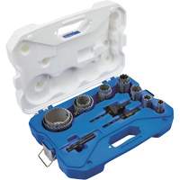 General Hole Saw Set, 11 Pieces Equipex