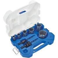 Plumber's Hole Saw Set, 6 Pieces Equipex
