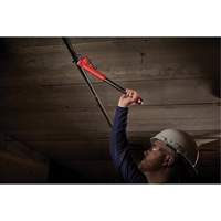 Cheater Adaptable Pipe Wrench, 2-1/2" Jaw Capacity, 18"/24"/10" Long, Powder Coated Finish, Ergonomic Handle Equipex