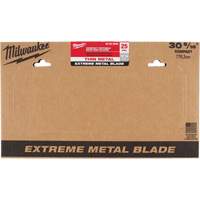 Extreme Metal Band Saw Blades, High Speed Steel, 30-9/16" L x 1/2" W x 0.02" Thick, 12/14 TPI Equipex