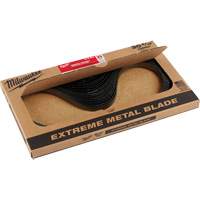 Extreme Metal Band Saw Blades, High Speed Steel, 30-9/16" L x 1/2" W x 0.02" Thick, 12/14 TPI Equipex