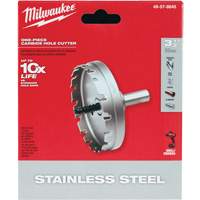 Scies-cloches au carbure monobloc, 3-1/2", Profondeur de la coupe de 3/16" Equipex