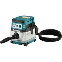 Dry Quiet Vacuum Cleaner with AWS (Tool Only), 18 V, 2.11 gal. Capacity Equipex