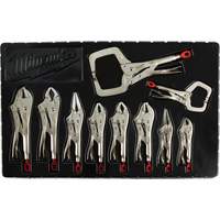 Torque Lock Pliers Kit, 10 Pieces Equipex