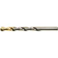 Drillco&reg; TiN Tipped Jobber Drill Bit, High Speed Steel, 1/16", 1-7/8" L, 7/8" Flute, 135° Point Angle Equipex