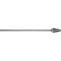 Fraise arboriforme pointue &agrave; double coupe Drillco, SF-1L6 Equipex