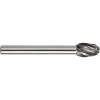 Drillco&reg; Aluminum Cut Ballnose Cone Burr, SE-1NF Equipex