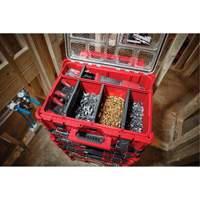 Packout Deep Organizer, 15-1/5" x 19-7/10" x 7", Red Equipex