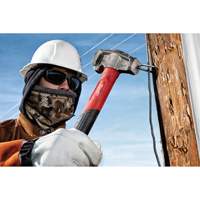 4-in-1 Lineman's Hammer, 32 oz., Fibreglass Handle, 15" L Equipex