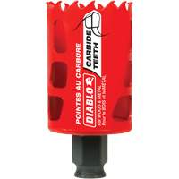 Scie cloche pour bois et m&eacute;tal, 1-3/4", Profondeur de la coupe 2-3/8", Carbure Equipex