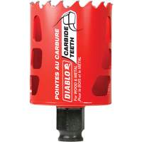 Scie cloche pour bois et m&eacute;tal, 2", Profondeur de la coupe 2-3/8", Carbure Equipex