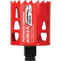 Scie cloche pour bois et m&eacute;tal, 2-3/8", Profondeur de la coupe 2-3/8", Carbure Equipex