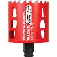 Scie cloche pour bois et m&eacute;tal, 2-11/16", Profondeur de la coupe 2-3/8", Carbure Equipex