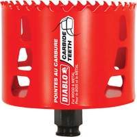 Scie cloche pour bois et m&eacute;tal, 3-5/8", Profondeur de la coupe 2-3/8", Carbure Equipex