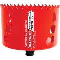 Scie cloche pour bois et m&eacute;tal, 4", Profondeur de la coupe 2-3/8", Carbure Equipex